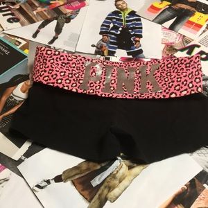 VS Pink Yoga Shorts!